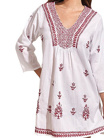 Tunique de plage brodée COMPLEMENTOS