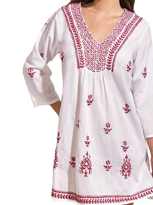 Tunique de plage brodée COMPLEMENTOS - Kiabi