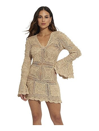 Tunique de plage courte manches longues Complementos