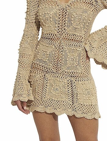 Tunique de plage courte manches longues Complementos