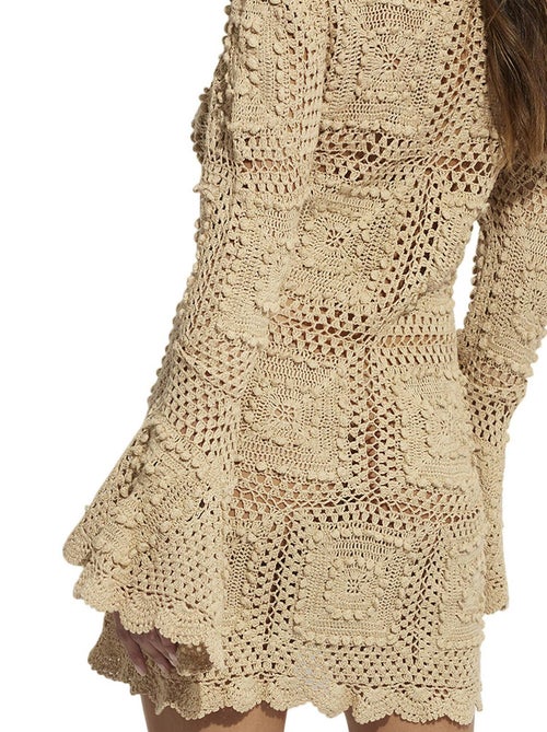 Tunique de plage courte manches longues Complementos - Kiabi