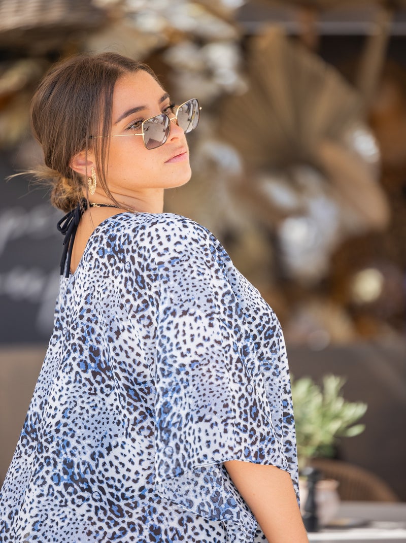 Tunique de Plage Cover Bluepanther Blanc - Kiabi