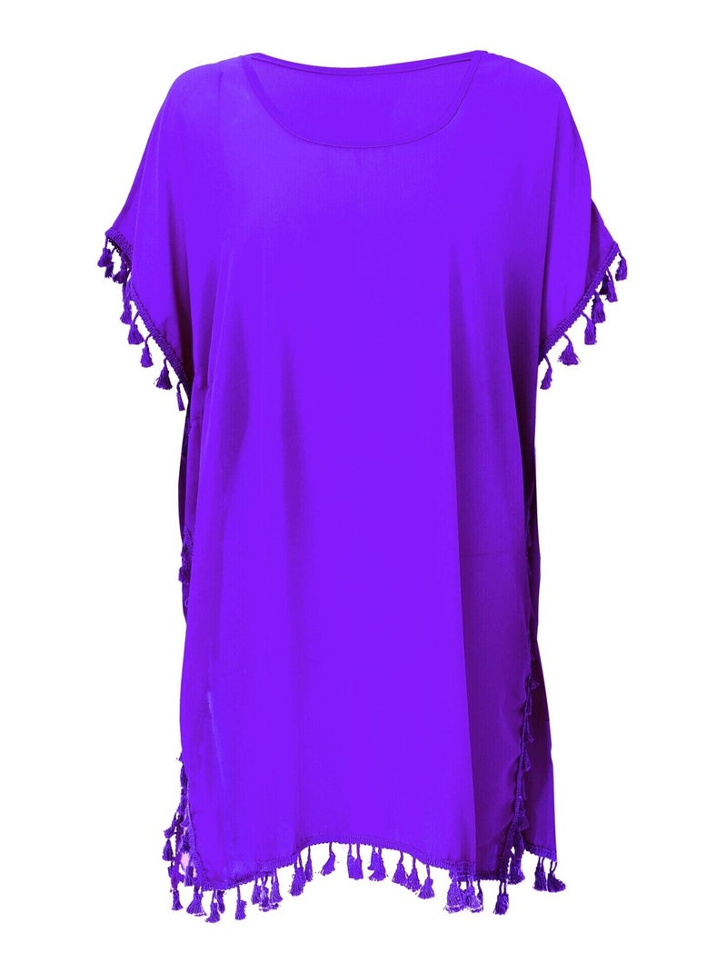 Tunique de Plage Cover Easy Violet - Kiabi