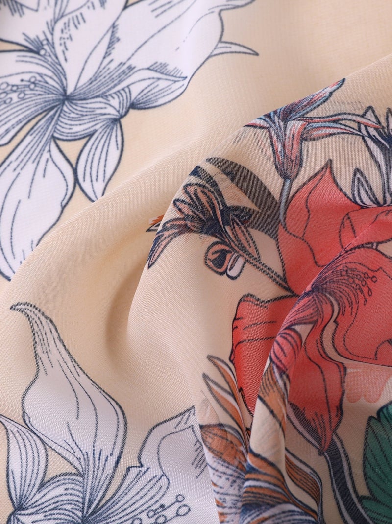 Tunique de Plage Cover Isa Jaune - Kiabi