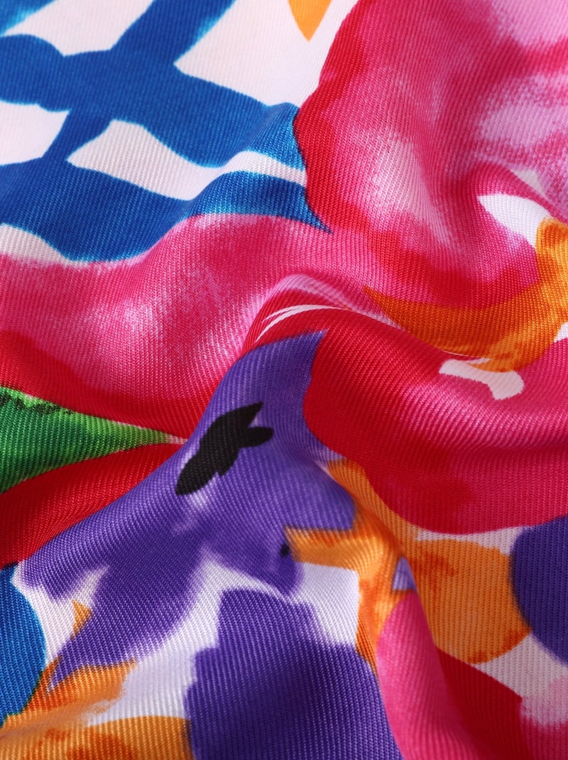 Tunique de Plage Cover Tropic Rose - Kiabi