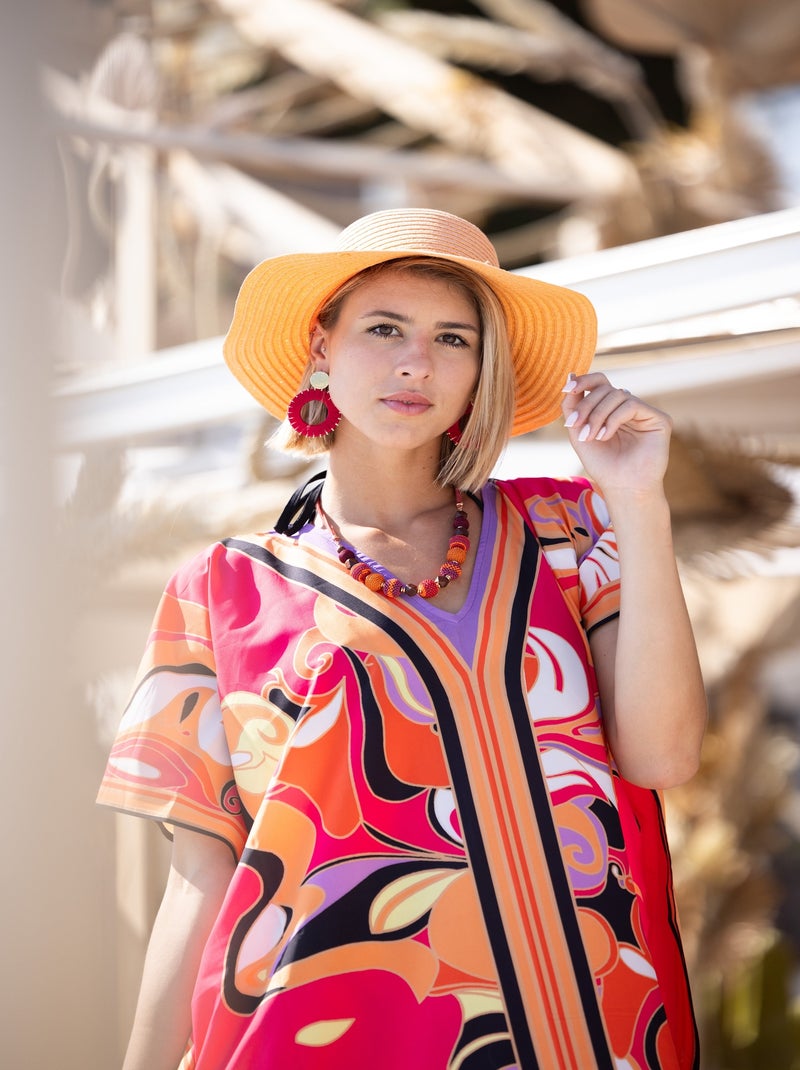 Tunique de Plage DreamBeach Maia Rouge - Kiabi