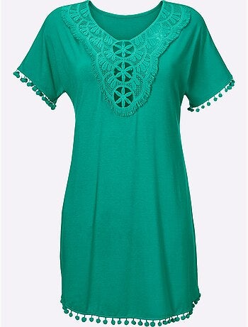 Tunique De Plage Jersey Fin - Taille Standard - Witt