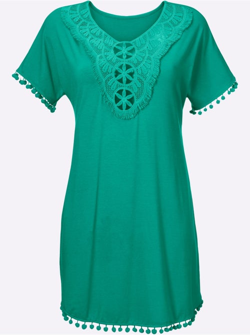 Tunique De Plage Jersey Fin - Taille Standard - Witt - Kiabi Tunique De Plage Jersey Fin - Taille Standard - Witt - Kiabi