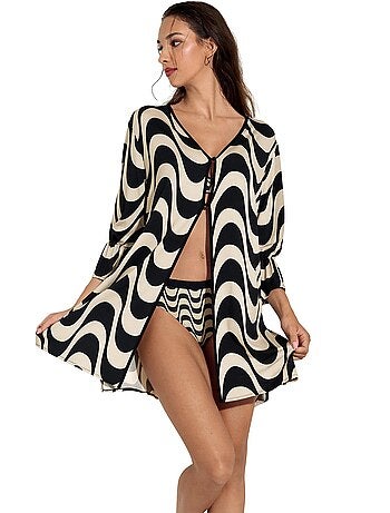 Tunique de plage manches longues Iceland