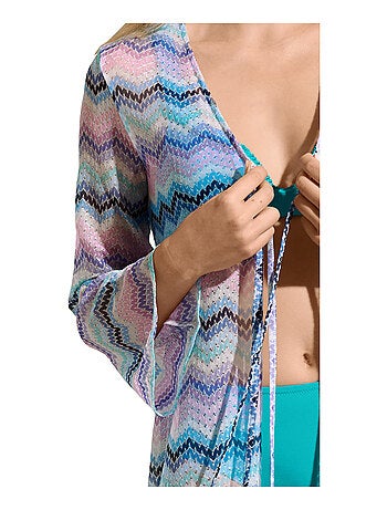 Tunique de plage manches longues Las Vegas