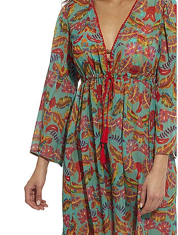 Tunique de plage manches longues Polinesia