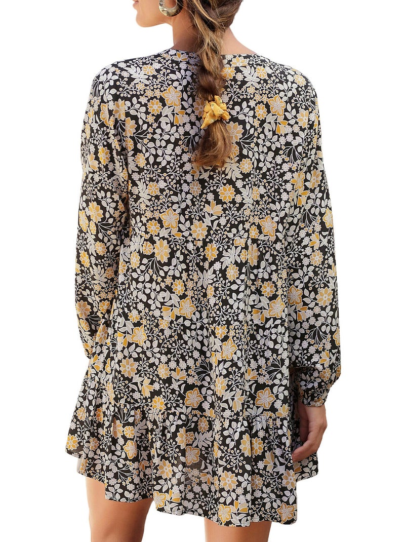 Tunique de plage manches longues Ranunkel Multicolore - Kiabi