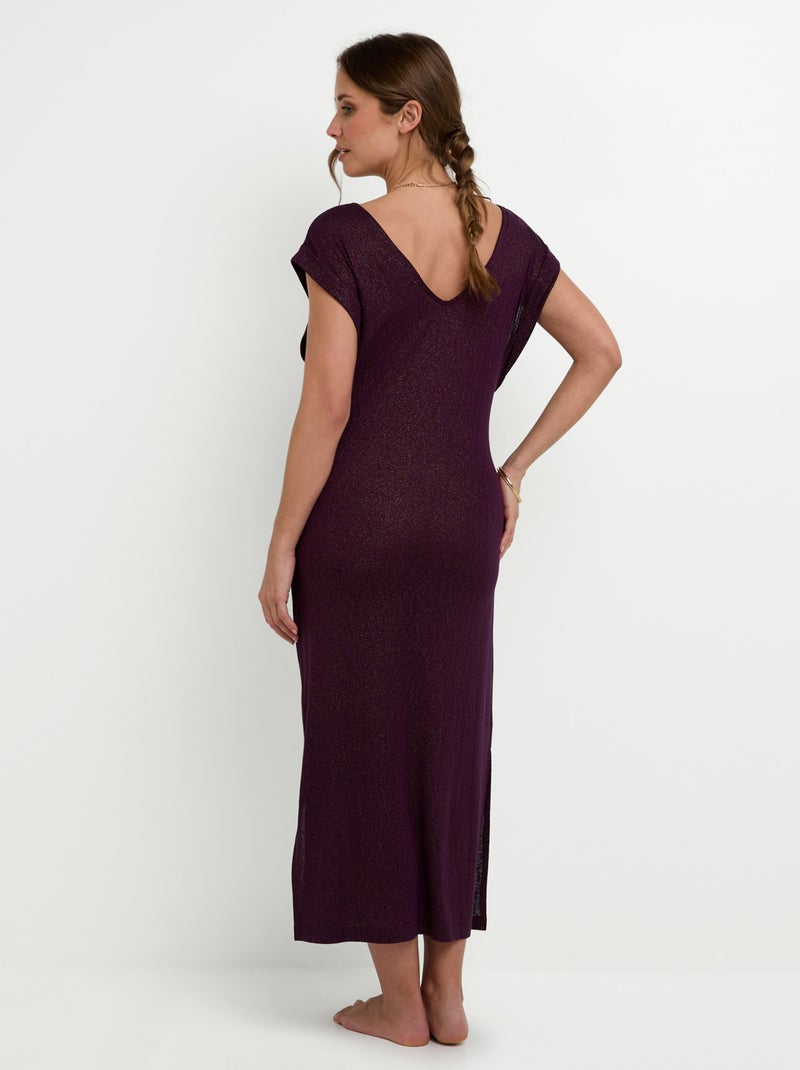 Tunique de plage Ness - RougeGorge Lingerie Violet - Kiabi