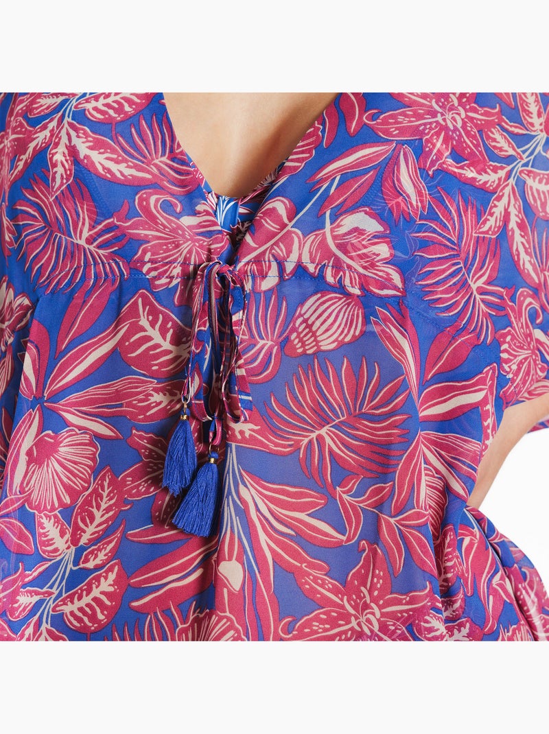 Tunique de plage Punch - RougeGorge Lingerie Bleu Multicolore - Kiabi