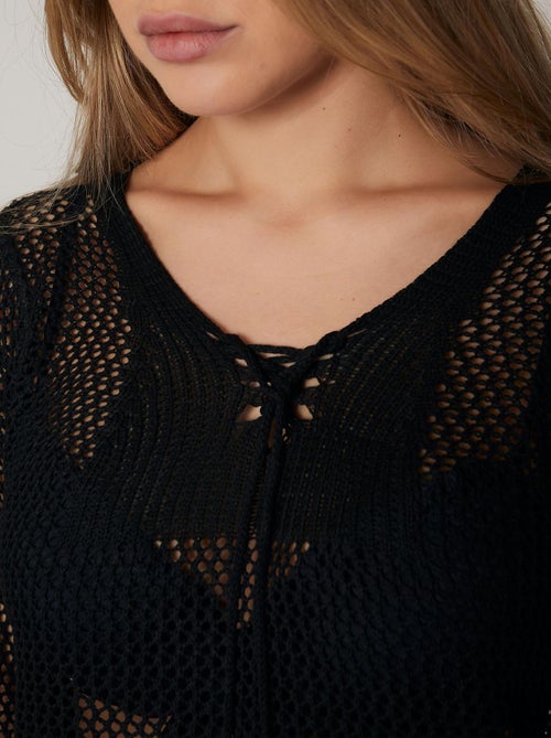 Tunique de plage Tricot - Kiabi