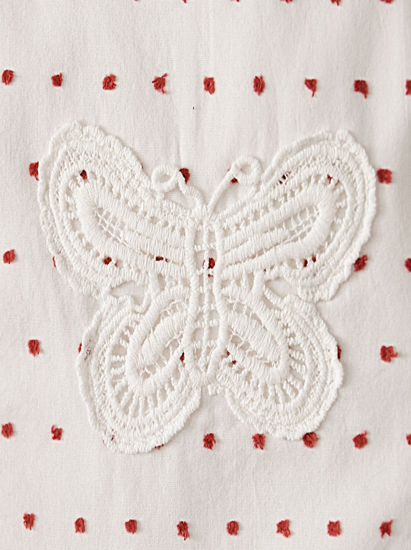 TUNIQUE DOUBLEE EN TOILE LES GRANDS DE SUCRE D'ORGE Beige - Kiabi