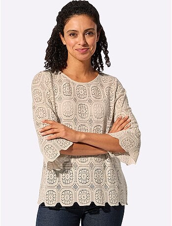 Tunique En Dentelle 80% Coton - Taille Standard - Witt