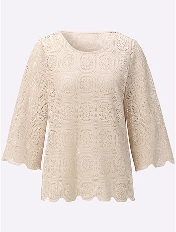 Tunique En Dentelle 80% Coton - Taille Standard - Witt