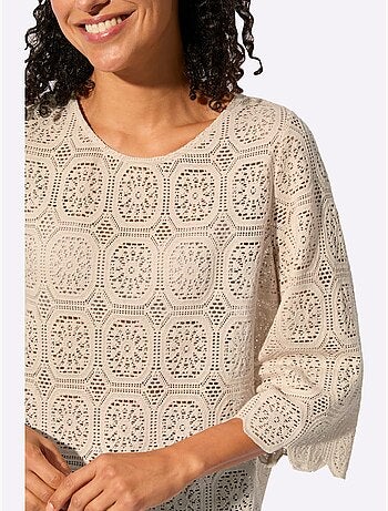 Tunique En Dentelle 80% Coton - Taille Standard - Witt