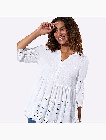 Tunique En Dentelle Pure Viscose - Taille Standard - Witt