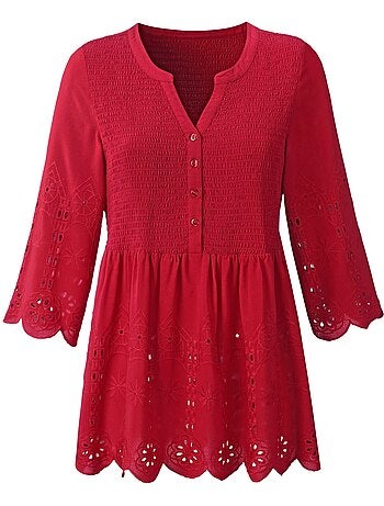 Tunique En Dentelle Pure Viscose - Taille Standard - Witt