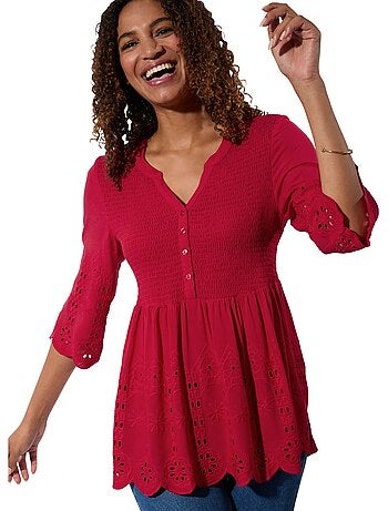 Tunique En Dentelle Pure Viscose - Taille Standard - Witt