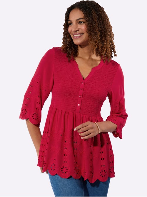 Tunique En Dentelle Pure Viscose - Taille Standard - Witt - Kiabi