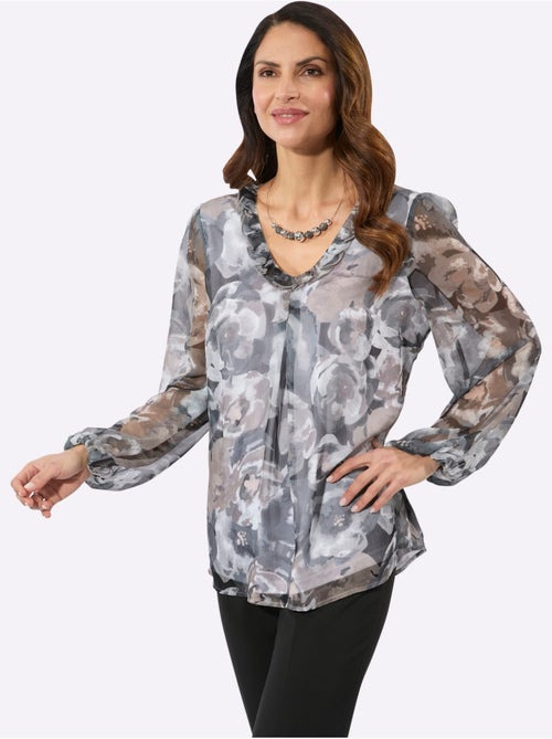 Tunique En Polyester Recyclé - Taille Standard - Witt - Kiabi Tunique En Polyester Recyclé - Taille Standard - Witt - Kiabi