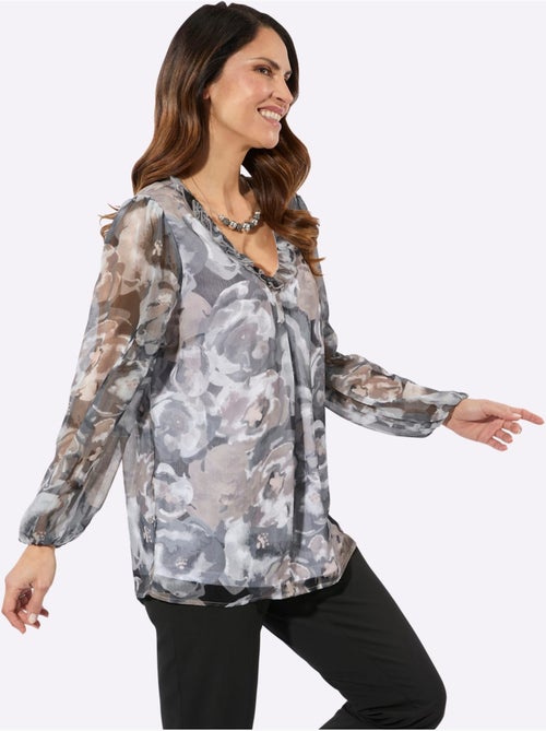Tunique En Polyester Recyclé - Taille Standard - Witt - Kiabi Tunique En Polyester Recyclé - Taille Standard - Witt - Kiabi