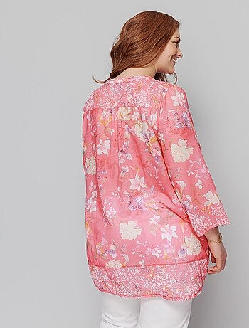 Tunique en voile imprimé - AFIBEL