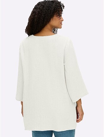 Tunique Encolure En V Affinante - Taille Standard - Sheego