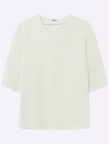 Tunique Encolure En V Affinante - Taille Standard - Sheego