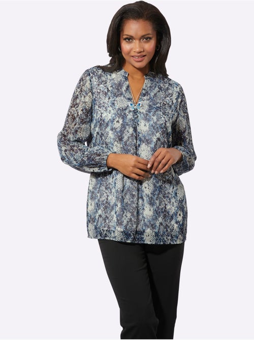 Tunique Encolure En V Affinante - Taille Standard - Witt - Kiabi