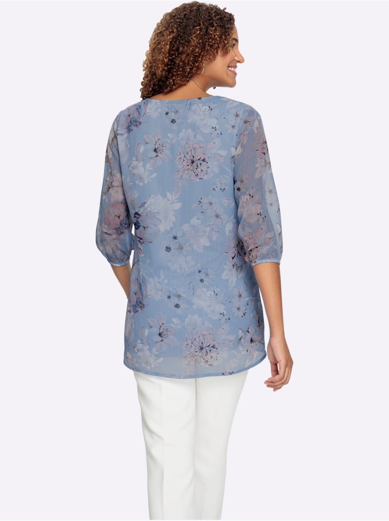 Tunique Entretien Très Facile - Taille Standard - Witt Bleu - Kiabi