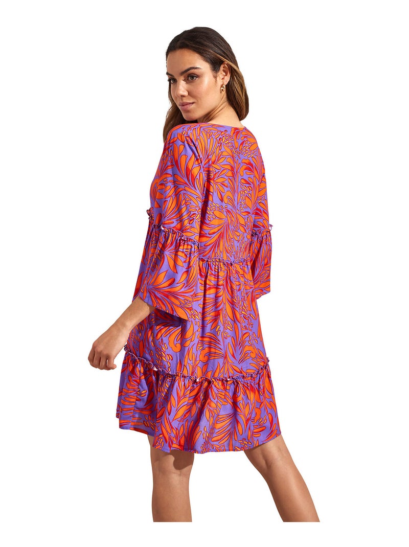 Tunique estivale ARRECIFE Orange - Kiabi