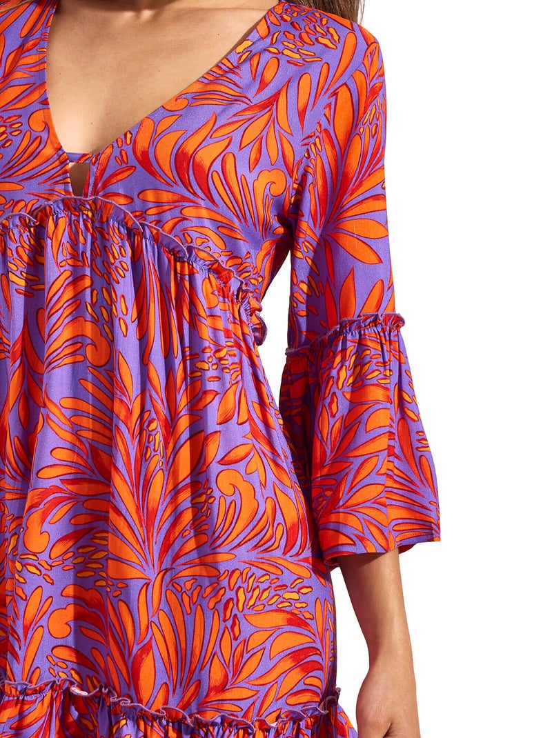 Tunique estivale ARRECIFE Orange - Kiabi