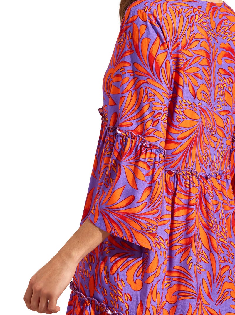 Tunique estivale ARRECIFE Orange - Kiabi