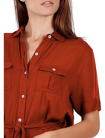 Tunique estivale chemise dubarry