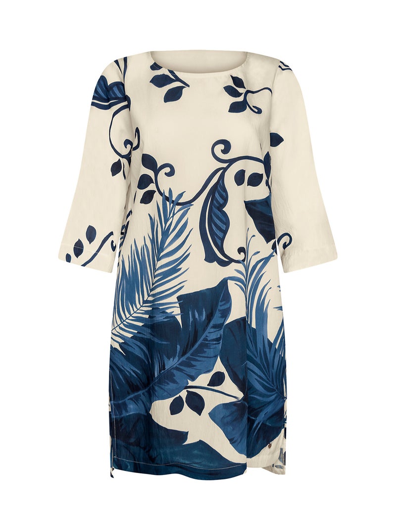 Tunique estivale PORTOFINO Bleu - Kiabi