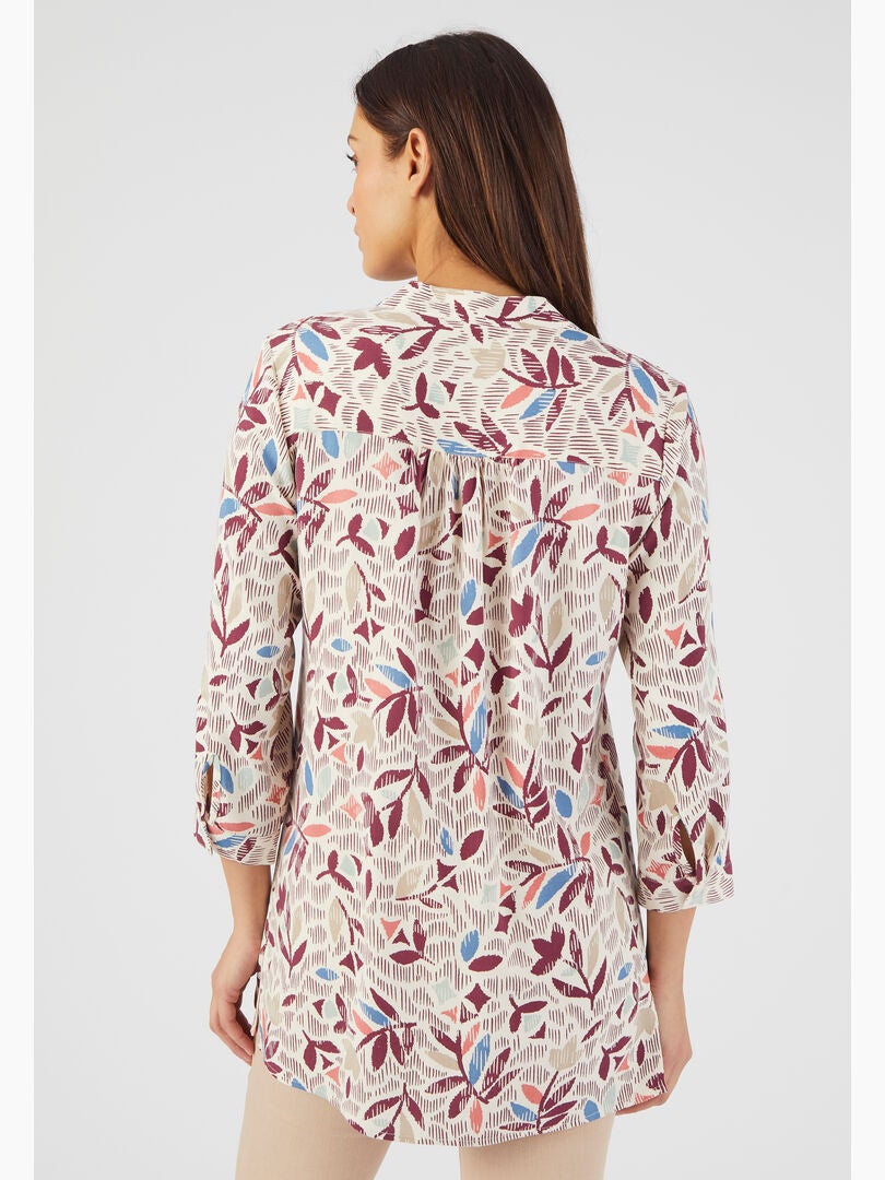 Tunique Femme Kiabi En Viscose - Taille M - Bordeaux - Occasion Très Bon état