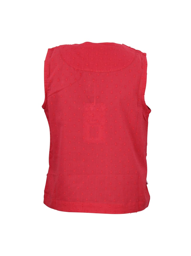 Tunique fille FLETI - MISS GIRLY Orange corail - Kiabi