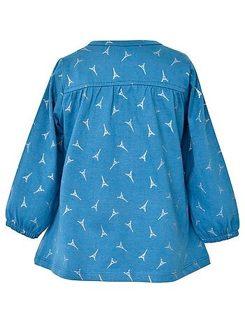 TUNIQUE FILLE IMPRIMEE COQUETTE