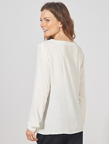 Tunique fluide de maternité - Kiabi