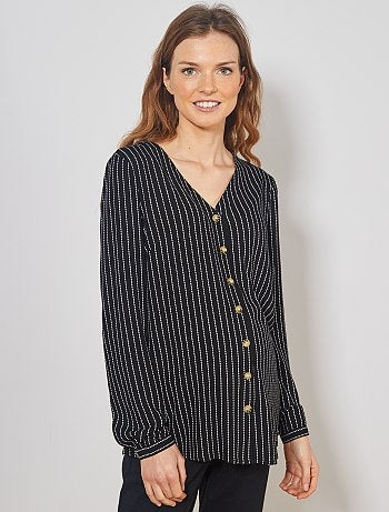 Tunique fluide de maternité - Kiabi