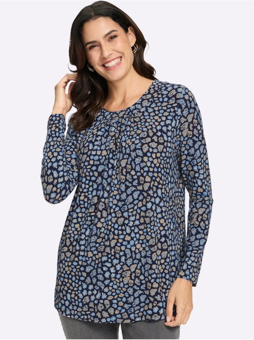 Tunique Fronce Légère à L'encolure - Taille Standard - Witt - Kiabi