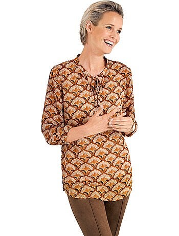 Tunique imprimé moderne - Afibel