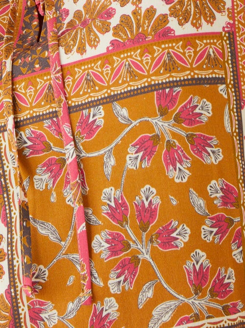 Tunique imprimé patchwork fleuri - damart - Kiabi Tunique imprimé patchwork fleuri - damart - Kiabi