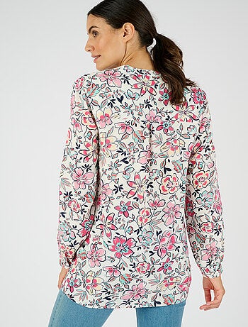 Tunique imprimée pure viscose - Damart