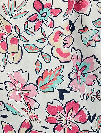 Tunique imprimée pure viscose - Damart