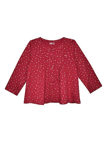 TUNIQUE JANE INTERLOCK MANCHES LONGUES ENFANT